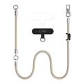 Tech-Protect C10S 2-i-1-rem til skulder og håndled - Beige / Titanium