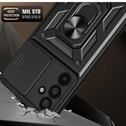 Samsung Galaxy A57 Tech-Protect CamShield Pro Cover - sort