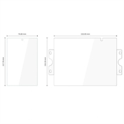 Samsung Galaxy Z Fold8 Tech-Protect Easy Set 4-i-1 beskyttelsessæt - gennemsigtigt