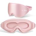 Tech-Protect EyeShade Ergonomisk 3D-sovemaske med justerbar rem - Baby Pink
