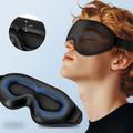 Tech-Protect EyeShade Ergonomisk 3D-sovemaske med justerbar rem - Mat Sort