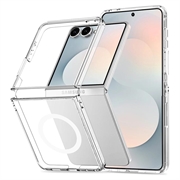 Samsung Galaxy Z Flip8 Tech-Protect Flexair Magnetisk Hybrid Cover - Gennemsigtig