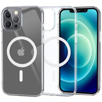 iPhone 12 Pro Max Tech-Protect Flexair Magnetisk Hybrid Cover - Gennemsigtig