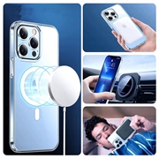 iPhone 12 Pro Max Tech-Protect Flexair Magnetisk Hybrid Cover - Gennemsigtig