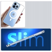 iPhone 12 Pro Max Tech-Protect Flexair Magnetisk Hybrid Cover - Gennemsigtig