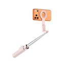 Tech-Protect L11S 2-i-1 MagSafe-selfiestang med stativ og Bluetooth-fjernbetjening - Pink