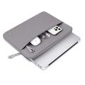 Tech-Protect bærbar computertaske med tilbehørslomme – 15"-16" – Crayon Grey