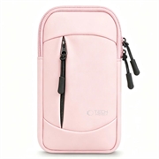 Tech-Protect M6 Universal Sportsarmbånd 6.9" - let, vandafvisende fitness-ledsager - Pink