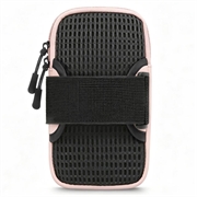 Tech-Protect M6 Universal Sportsarmbånd 6.9" - let, vandafvisende fitness-ledsager - Pink