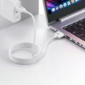 Tech-Protect MMC01 Ultraboost USB-C til MagSafe 3-kabel 140W - 2m - hvid