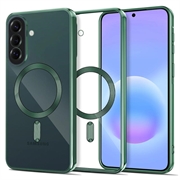 Samsung Galaxy A37 Tech-Protect MagFlex Cover - MagSafe-kompatibelt - klar / Junglegrøn