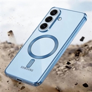 Samsung Galaxy S26 Tech-Protect MagFlex Cover - MagSafe-kompatibelt - Himmelblå