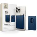 Tech-Protect MagWallet MagSafe kortholder (Open Box - God stand) - Navy Blå