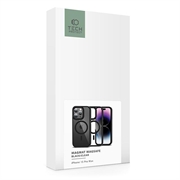 iPhone 15 Pro Max Tech-Protect Magmat Cover - MagSafe Kompatibel - Sort / Klar