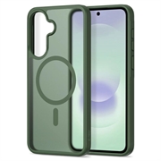 Samsung Galaxy A36/A37/A56 Tech-Protect Magmat Cover - MagSafe Kompatibel - Matgrøn