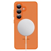 Samsung Galaxy S26 Tech-Protect Magmat Cover - MagSafe Kompatibel - Mat orange