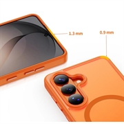 Samsung Galaxy S26 Tech-Protect Magmat Cover - MagSafe Kompatibel - Mat orange