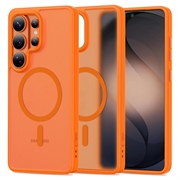 Samsung Galaxy S26 Ultra Tech-Protect Magmat Cover - MagSafe Kompatibel - Mat orange