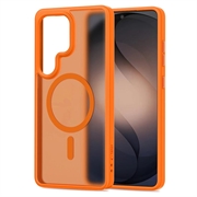 Samsung Galaxy S26 Ultra Tech-Protect Magmat Cover - MagSafe Kompatibel - Mat orange
