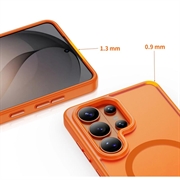 Samsung Galaxy S26 Ultra Tech-Protect Magmat Cover - MagSafe Kompatibel - Mat orange