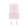 Tech-Protect NCM25 25W USB-C oplader - Power Delivery - Babylyserød