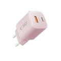 Tech-Protect NCM33W Dual-Port 30W vægoplader - pink