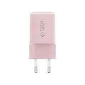 Tech-Protect NCM33W Dual-Port 30W vægoplader - pink