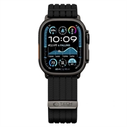 Tech-Protect nylon-sportsrem - Apple Watch 8/9/10/11/SE/Ultra - 44/45/46/49mm - Sort