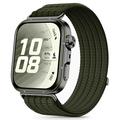 Tech-Protect nylon-sportsrem - Huawei Watch Fit 3/4/4 Pro/5/5 Pro - militærgrøn