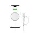 Tech-Protect QI15W-A44 MagSafe trådløs oplader 15W - Hvid