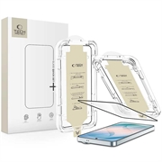 Samsung Galaxy S26+ Tech-Protect Quick Set AR+ Skærmbeskyttelse Hærdet Glas - sort kant