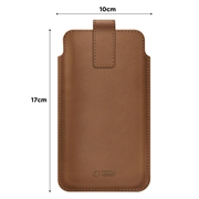 Tech-Protect SM65 universaltaske til telefon - 6"-6.9" - Brun