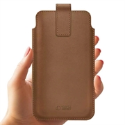 Tech-Protect SM65 universaltaske til telefon - 6"-6.9" - Brun
