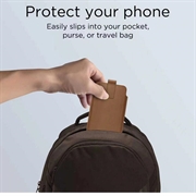 Tech-Protect SM65 universaltaske til telefon - 6"-6.9" - Brun