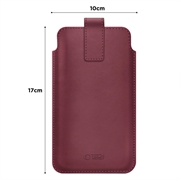 Tech-Protect SM65 universaltaske til telefon - 6"-6.9" - Morbær