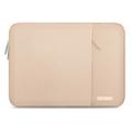 Tech-Protect Sleevy Laptop Sleeve med sidelomme - 13-14" - Caffe Latte