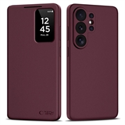 Samsung Galaxy S26 Ultra Tech-Protect Smart Clear View Flip etui med kortplads