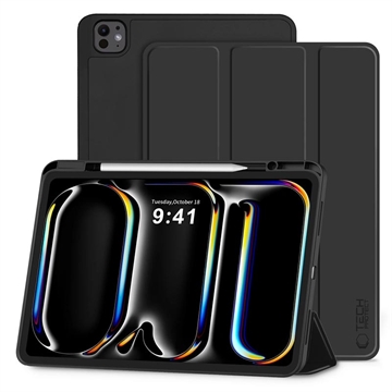iPad Pro 11 2024/2025 Tech-Protect SmartCase Pen Tri-Fold Folio Cover - Sort