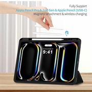 iPad Pro 11 2024/2025 Tech-Protect SmartCase Pen Tri-Fold Folio Cover - Sort