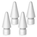 Tech-Protect-penespidser, 4-pak til Apple Pencil - hvid