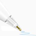 Tech-Protect-penespidser, 4-pak til Apple Pencil - hvid