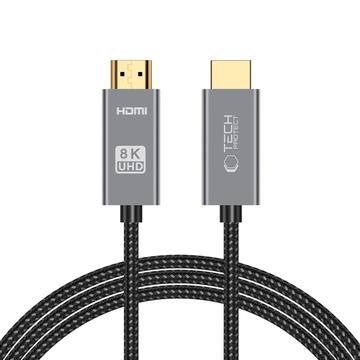 Tech-Protect UltraBoost HDMI 2.1-kabel 4K 120Hz / 8K 60Hz - 200cm - Sort