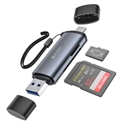 Tech-Protect UltraBoost USB-A/USB-C SD & MicroSD Kortlæser