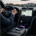 Tech-Protect Ultraboost CA01 trådløs CarPlay- og Android Auto-adapter - mat sort