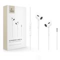 Tech-Protect Ultraboost Core G2 3,5 mm In-Ear-hovedtelefoner med ledning - hvid