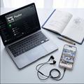 Tech-Protect Ultraboost Core G3 USB-C-øretelefoner med ledning - Sort