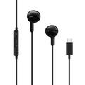 Tech-Protect Ultraboost Core G4 USB-C-øretelefoner med ledning - Sort