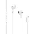 Tech-Protect Ultraboost Core G4 USB-C-øretelefoner med ledning - Hvid
