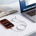 Tech-Protect Ultraboost Core G4 USB-C-øretelefoner med ledning - Hvid