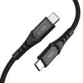Tech-Protect Ultraboost UB11T USB-C-kabel - PD 240W/QC 4.0, 1m - Sort